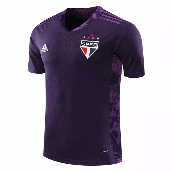 Thailande Maillot Football São Paulo Gardien 2020-21 Purpura